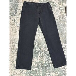 American Eagle AE Made To Last Pants - Straight Leg Black Chinos Mens size 36x32